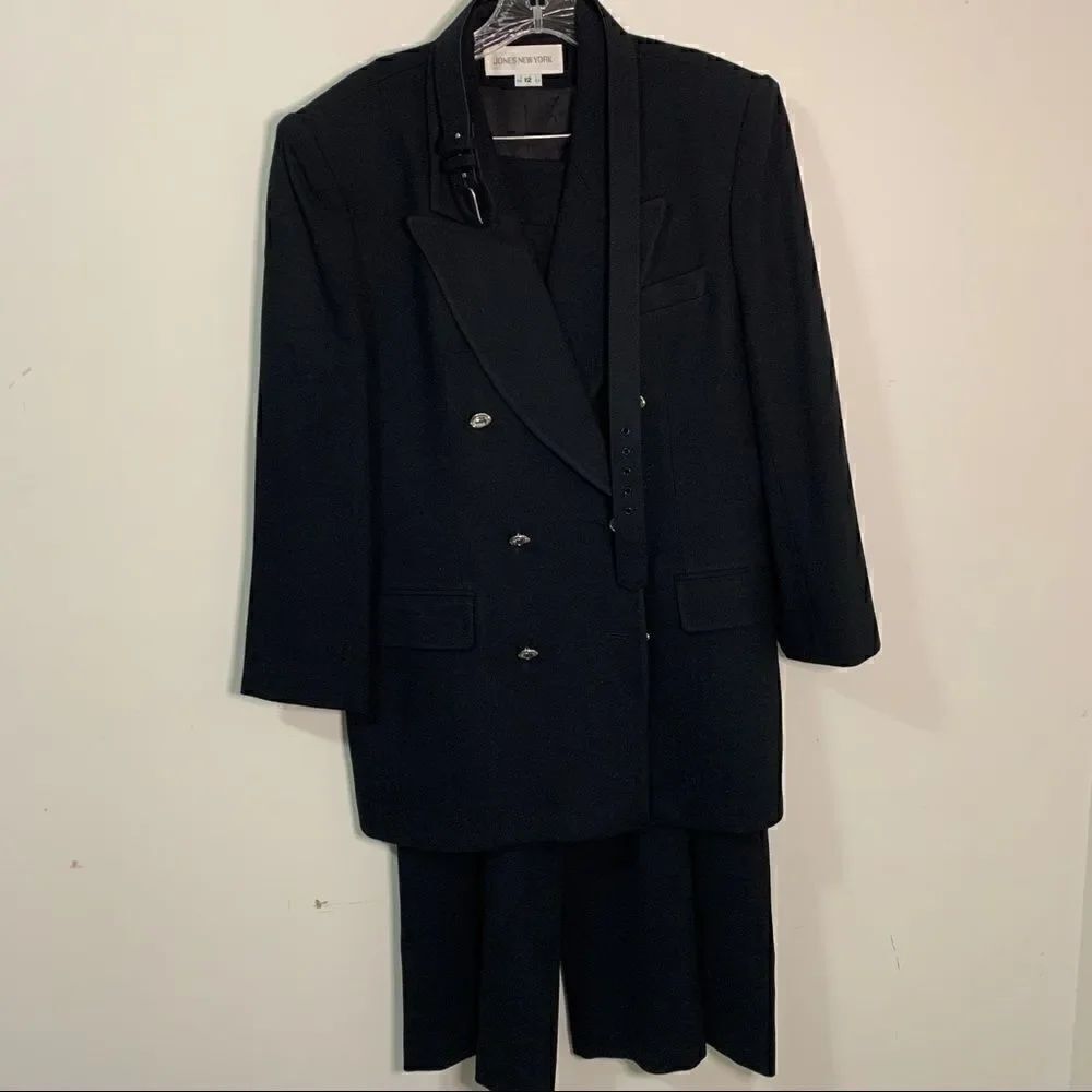 Jones New York Women's Sz 10/12 Pants Suit Jacket
